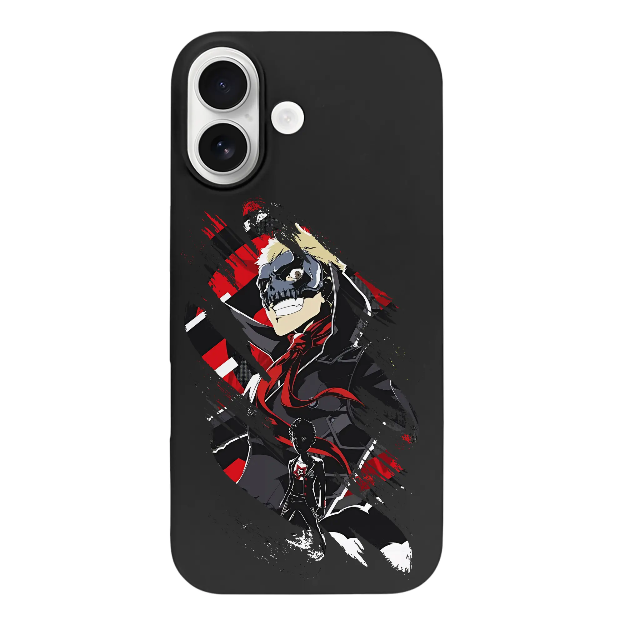 ペルソナ グッズ,坂本竜司 - iPhone 17 シリーズ シリコンケース 薄型 耐衝撃 指紋防止 ソフトタッチカバー 精密フィット 傷防止 保護ケース iPhone 17/17 Air/17 Pro/17 Pro Max 対応